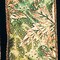 The Ribbon People Green and Brown Foliage Taffeta Wired Craft Ribbon 2.5" x 20 Yards